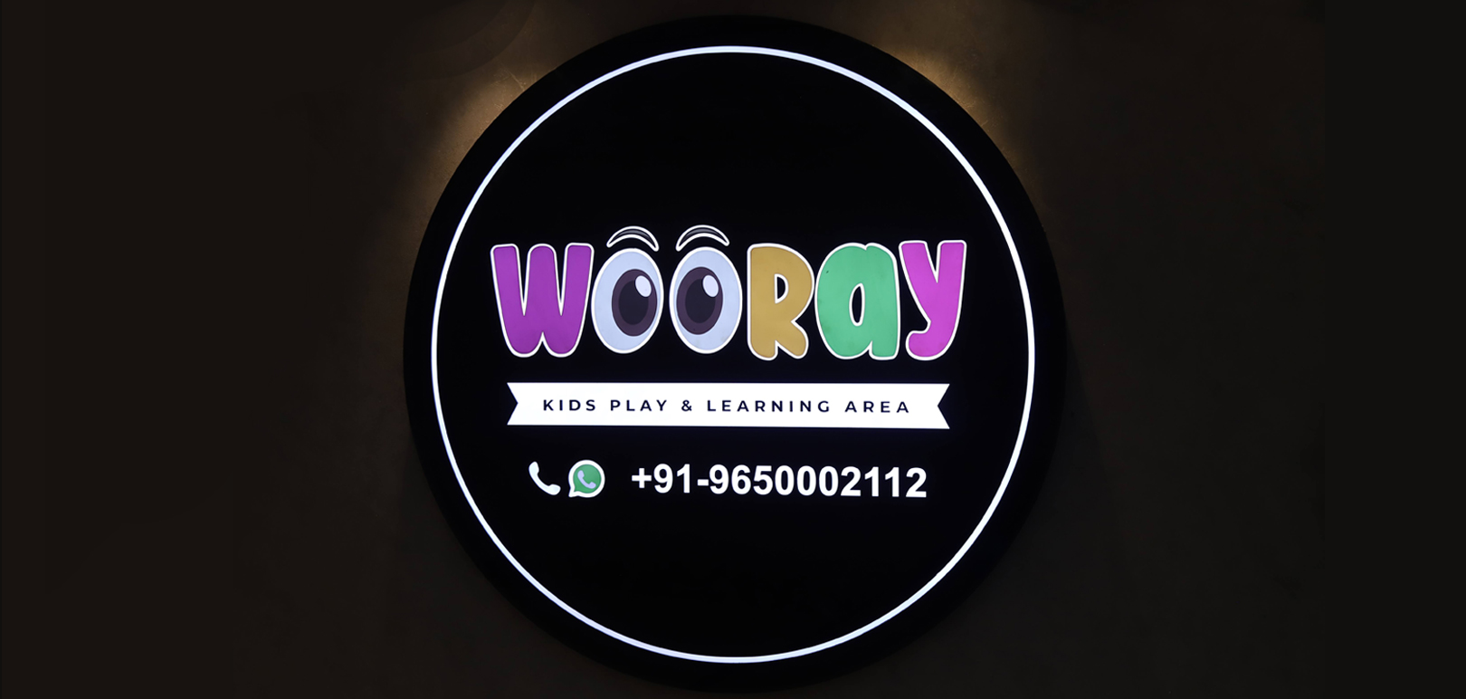 play area in delhi: kids enjoying Wooray Elite play zone