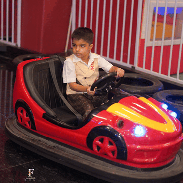 Child playing at Wooray Elite Delhi's soft play zone in Ghitorni