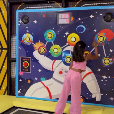 Children enjoying creative activities at a Wooray indoor play area
